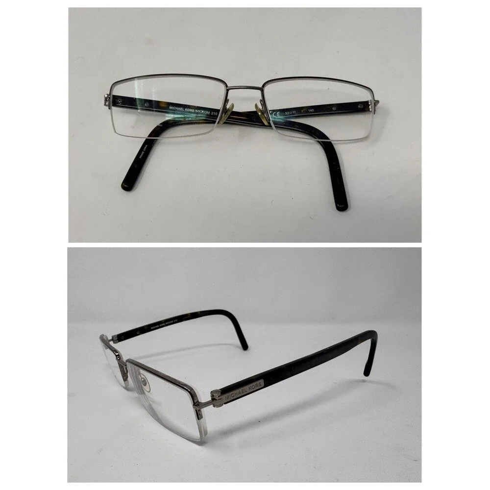 Michael Kors MK333M Eyeglass Frames Only 53-17-140 Tortoise 210 Half Rim